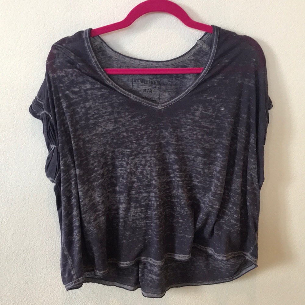 Free People crop tee